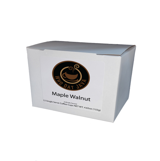 MAPLE WALNUT SINGLE SERVE COFFEE